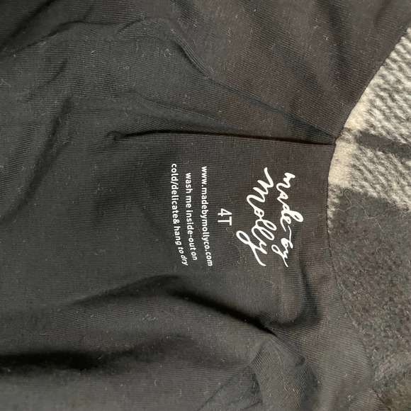 Made by Molly Flannel Hooded Jacket Size 4 - Picture 7 of 8